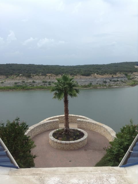 Lake views from the property.