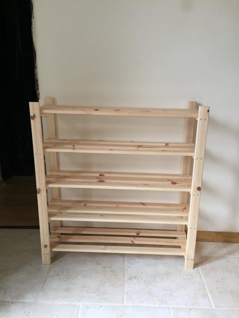 Shoe rack for those shoes