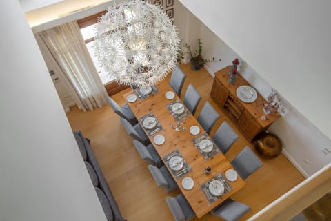The dinning area in the main living-room
