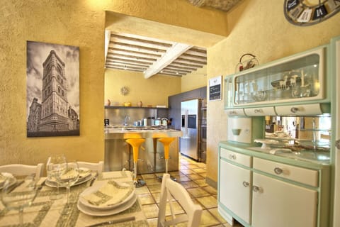 Dining Room, Kitchen