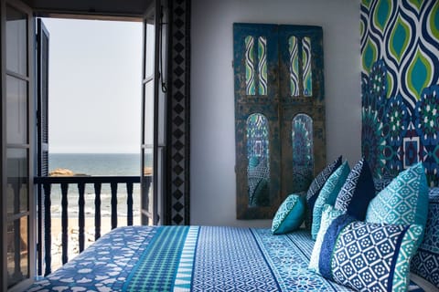 Double Room, Sea View (Mogador) | In-room safe, soundproofing, free WiFi, bed sheets
