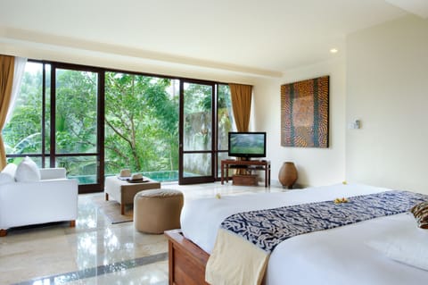 Family Villa, 2 Bedrooms, Private Pool | Bathroom | Separate tub and shower, free toiletries, hair dryer, bathrobes