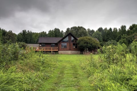 There are 2 miles of miles of private meadow and woodland trails for hiking and we provide an electric golf cart for exploring the property.