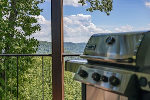 Grill your delicious meals on the deck while enjoying the view