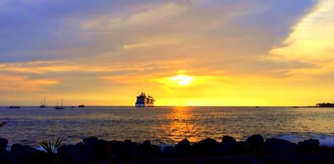 A beautiful ending to a day in paradise.