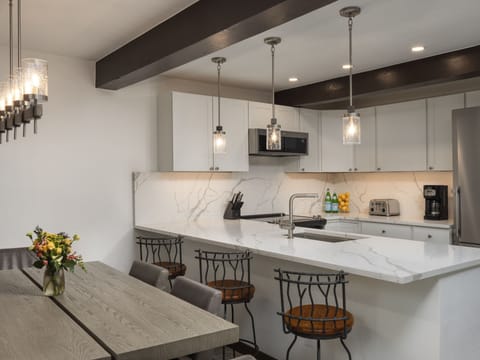 Kitchen and Dining Area