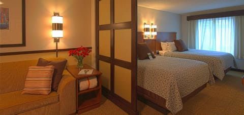 Guest Room, 2 Queen Beds | In-room safe, desk, iron/ironing board, free cribs/infant beds