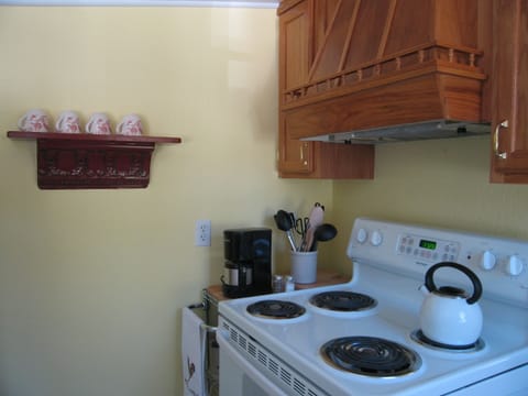 Full size electric range.