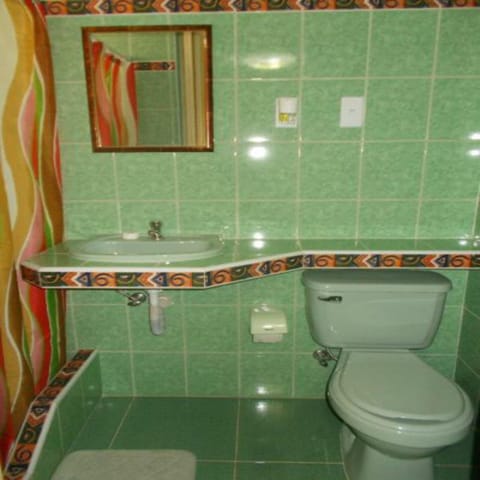 Double Room, 1 Queen Bed, Non Smoking | Bathroom | Shower, free toiletries, hair dryer, towels