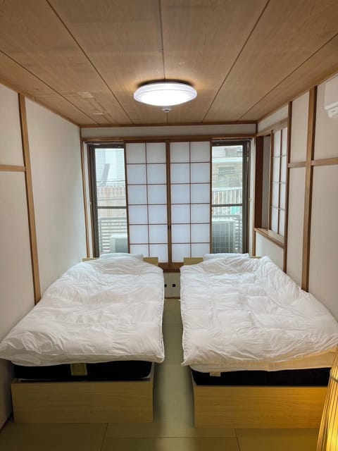 Japanese style room | Laptop workspace, blackout drapes, iron/ironing board, free WiFi