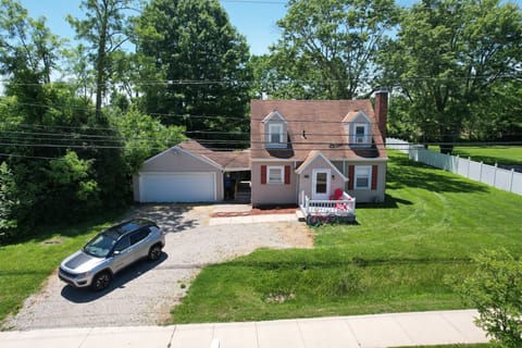 Oxford, OH. Driveway Arial