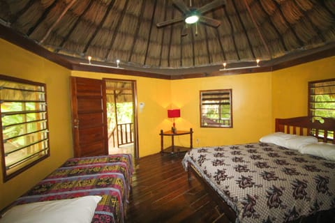 Comfort Cabin, Multiple Beds, Non Smoking, River View | Individually decorated, individually furnished, free WiFi, bed sheets