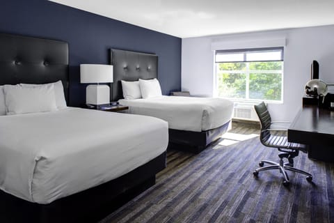 Standard Room, 2 Double Beds | Premium bedding, pillowtop beds, desk, blackout drapes