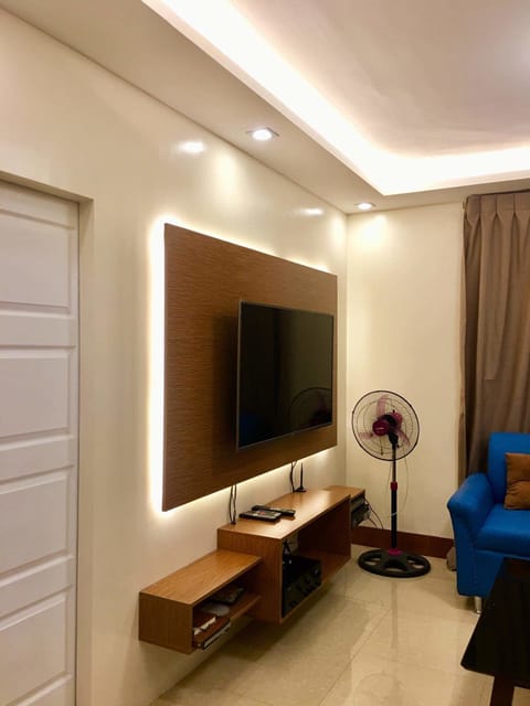 Entire Family Bungalow 3 bedrooms | Living area | 55-inch flat-screen TV with satellite channels, Smart TV, DVD player