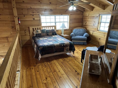 Loft With Bed and Futon.