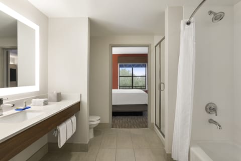 Suite, 2 Bedrooms | Premium bedding, in-room safe, desk, laptop workspace