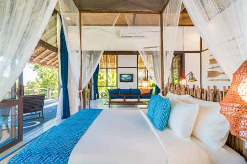 1 Bedroom Seaview Villa | Premium bedding, Select Comfort beds, in-room safe