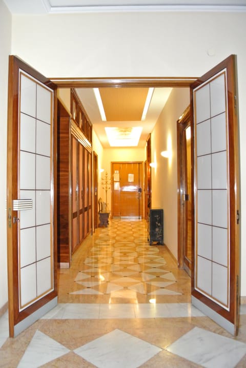 Interior entrance