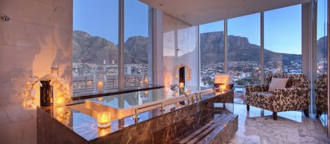 Presidential Suite, 2 Bedrooms, Mountain View (2 Bedrooms) | Bathroom | Separate tub and shower, rainfall showerhead, designer toiletries