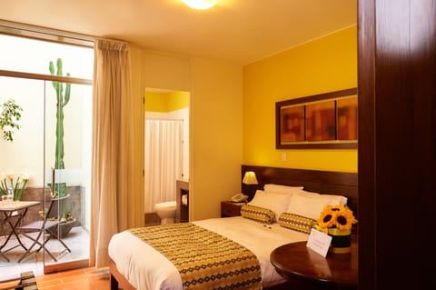 Standard Double Room | Premium bedding, down comforters, blackout drapes, soundproofing