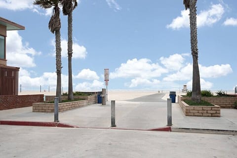 Beach Entrance Across The Street