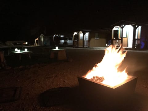 Front of property - evening/night