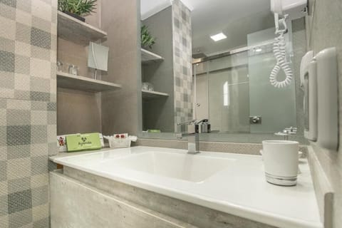 Deluxe Double Room | Bathroom | Shower, free toiletries, hair dryer, bidet