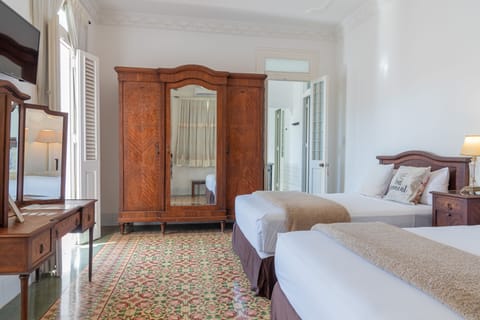 Superior Room, 2 Double Beds, Non Smoking, Balcony | Premium bedding, down comforters, pillowtop beds, minibar