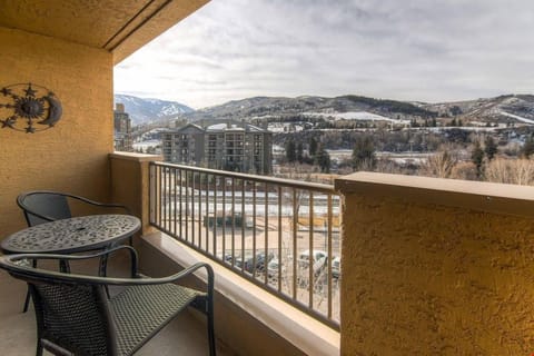 Breathe in the fresh alpine air from the privacy of your balcony.