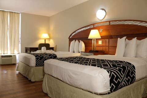 Standard Double Room, 2 Queen Beds, Non Smoking | Premium bedding, pillowtop beds, in-room safe, blackout drapes