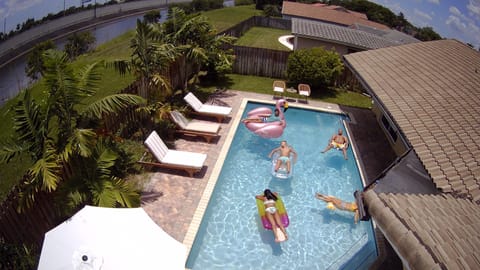 Private, heated pool with no pool heating fee.