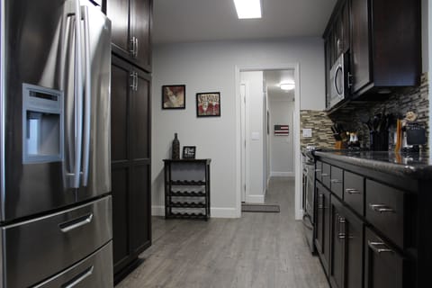 Kitchen facing Hallway