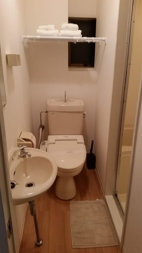 Apartment | Bathroom | Separate tub and shower, free toiletries, hair dryer, slippers