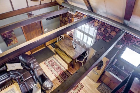 view from loft landing