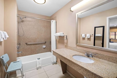 Free toiletries, hair dryer, towels, soap