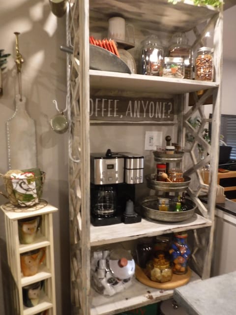 Coffee Bar with hot chocolates, teas, coffees and lots of fillers to enjoy