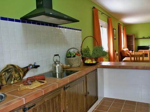 Villa | Private kitchenette | Fridge, microwave, highchair