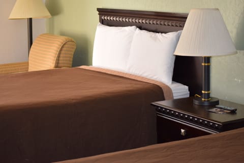 Premium bedding, desk, soundproofing, iron/ironing board