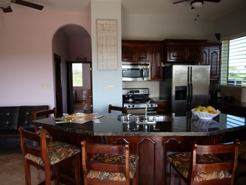 Family House, Multiple Beds, Non Smoking | Private kitchen | Fridge, microwave, oven, stovetop