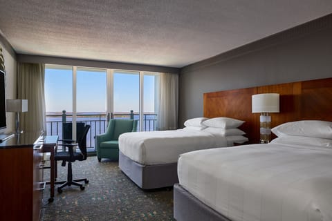 Room, 2 Queen Beds, Balcony, Tower (Waterfront, Sanibel Tower) | Premium bedding, down comforters, in-room safe, desk