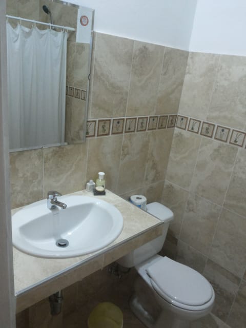 Traditional Double or Twin Room, Multiple Beds, Balcony | Bathroom | Shower, free toiletries, towels