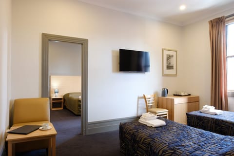 Deluxe Room, 2 Queen Beds, Non Smoking | In-room safe, free WiFi, bed sheets