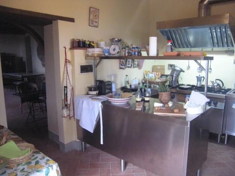 professional kitchen close the dining lounge