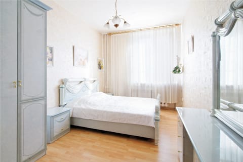 Basic Apartment, 1 Double Bed with Sofa bed, Non Smoking (Nezavisimosty 23) | Iron/ironing board, free WiFi, bed sheets