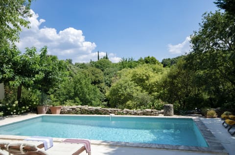 pool in a beautiful setting