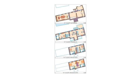 Villa Poropati, Groznjan, Istria - House A Floor plan