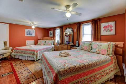 Second Floor 1 Bedroom Suite | Individually decorated, individually furnished, iron/ironing board