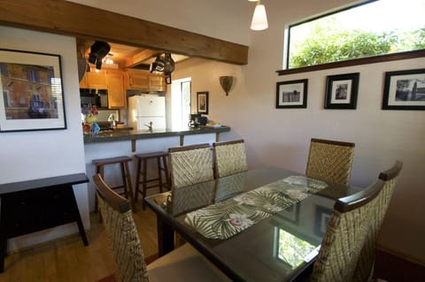 Dining area and kitchen view