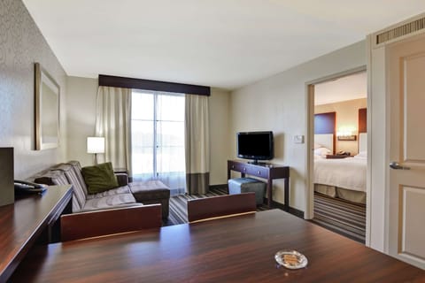 Suite, 2 Queen Beds | Premium bedding, down comforters, pillowtop beds, in-room safe