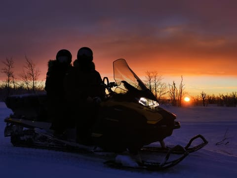 Snowmobiling